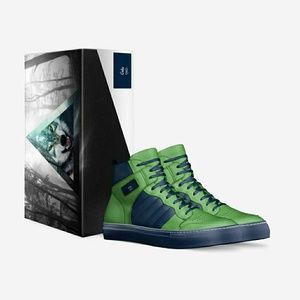 Italian leather sport shoes